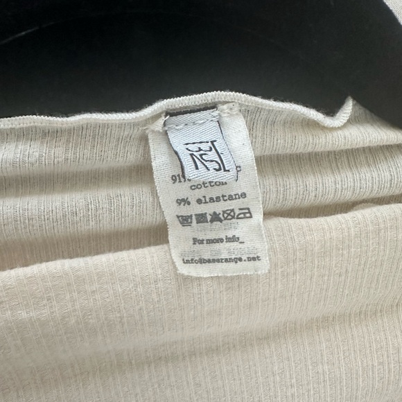 Elegant Cream Long Sleeve Top - Picture 3 of 4